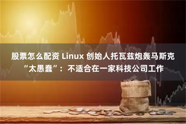 股票怎么配资 Linux 创始人托瓦兹炮轰马斯克“太愚蠢”：不适合在一家科技公司工作